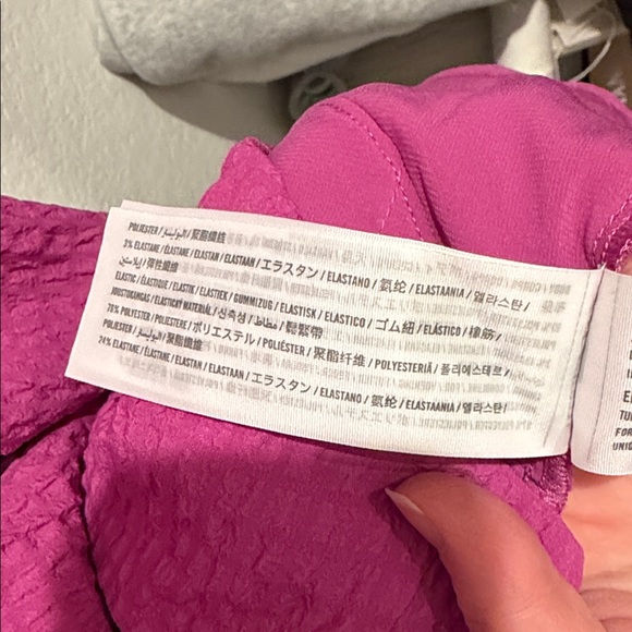 Abercrombie & Fitch Fuchsia Smocked Dress - Picture 3 of 4